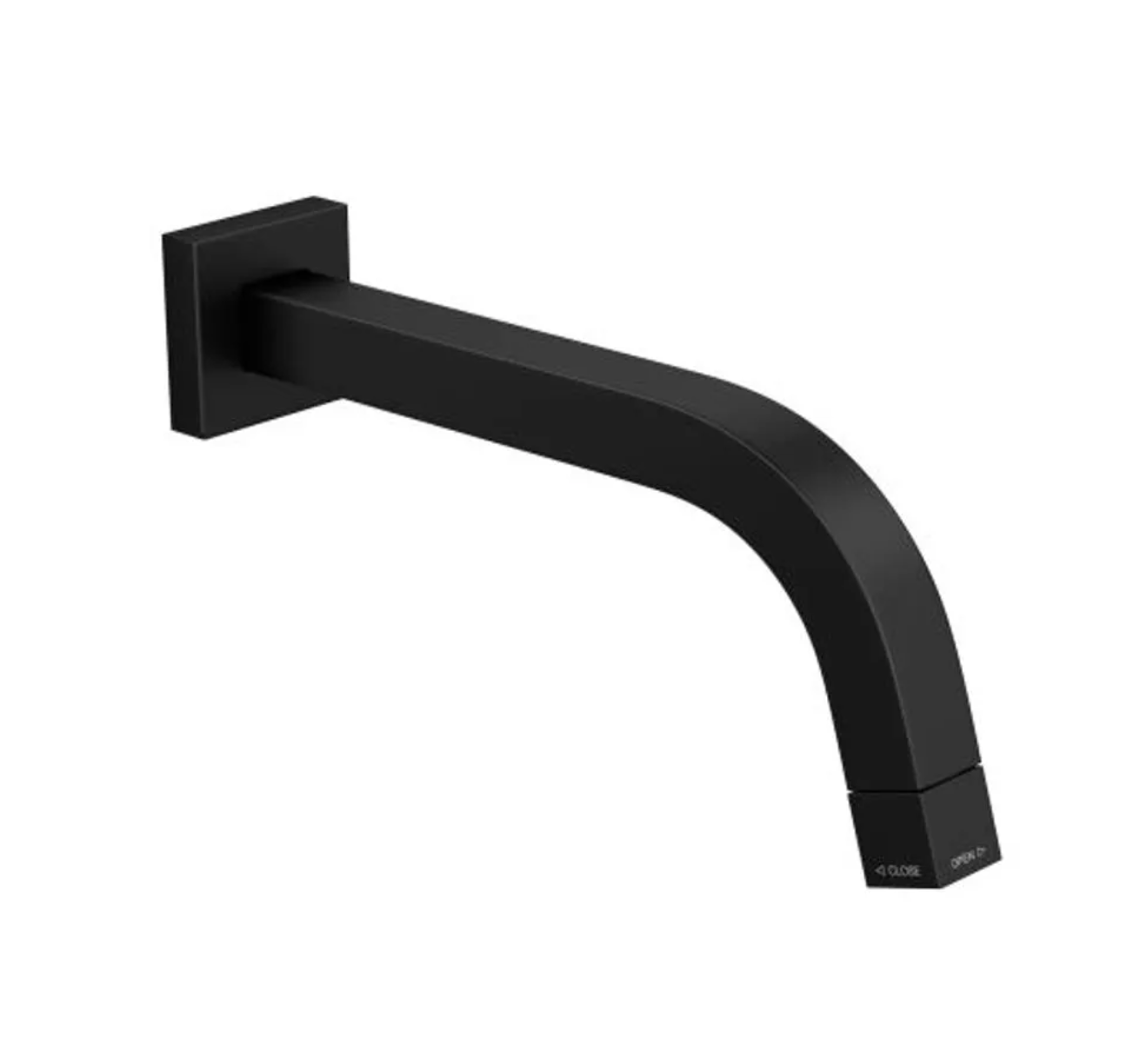 Torneira Lavatorio Parede Deca Tube Black Matte 1178.BL.TUB.MT