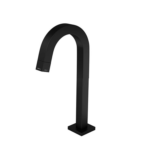 Torneira Tube Bica baixa Black Matte 1197.BL.TUB.MT