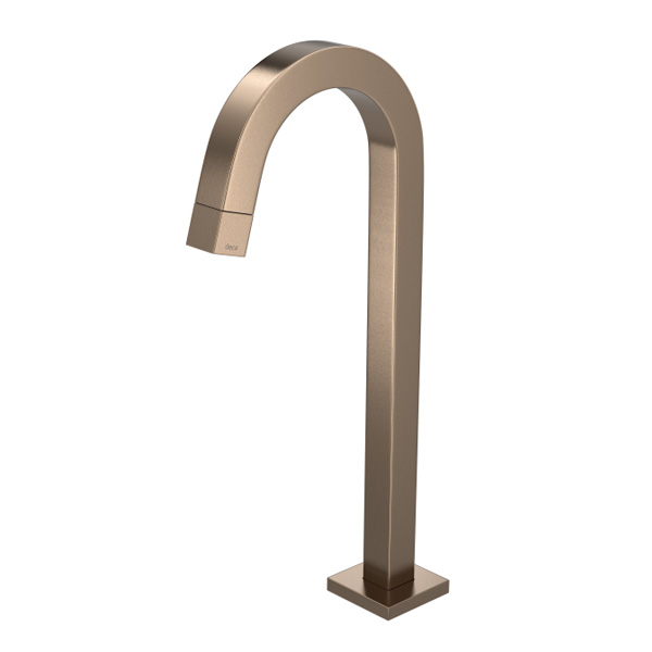 Torneira Lavatorio Mesa Bica Alta Tube Corten Matte 1198.CT.TUB.MT