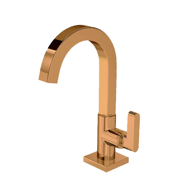 Torneira Deca Mesa Bica Alta Soul Red Gold 1198.GL38.RD