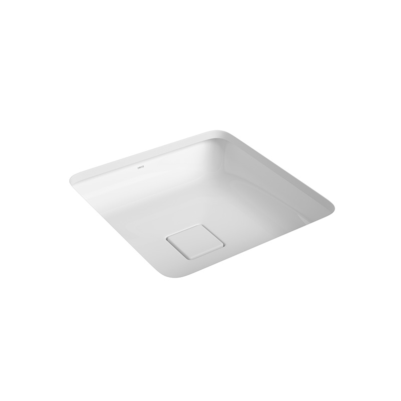 Cuba Slim Quadrada de Embutir 40 cm Branco Deca L.31040.17