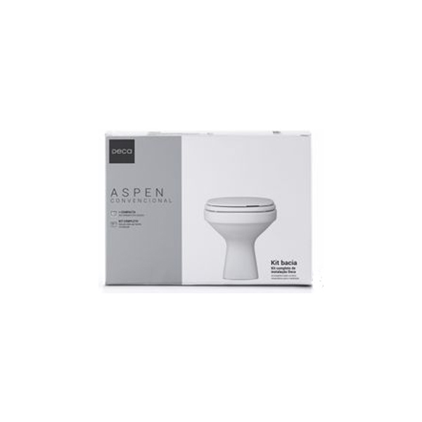 Kit Completo Bacia Convencional Aspen Deca KP.75.17