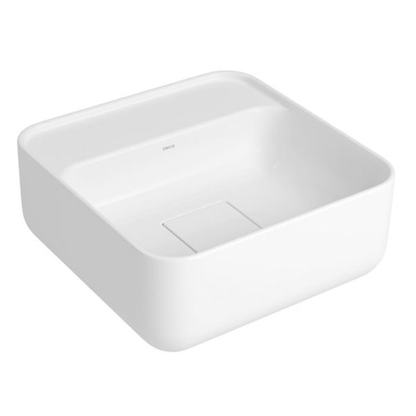 Cuba Slim Apoio Deca Quadrada Com Mesa 30cm Branco L.11030.M.17