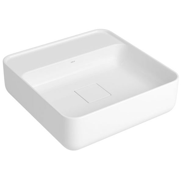 Cuba Slim Apoio Deca Quadrada Com Mesa 40cm Branco L.11040.M.17