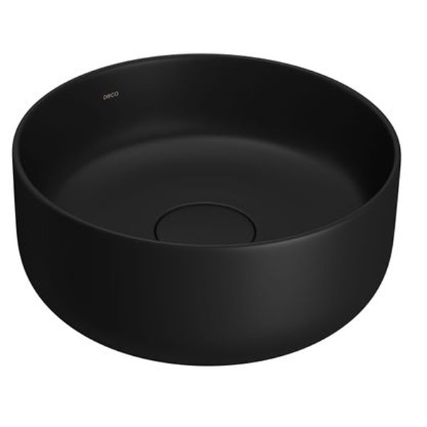 Cuba Slim Apoio Deca Redonda 30cm Ebano Fosco L.12030.94