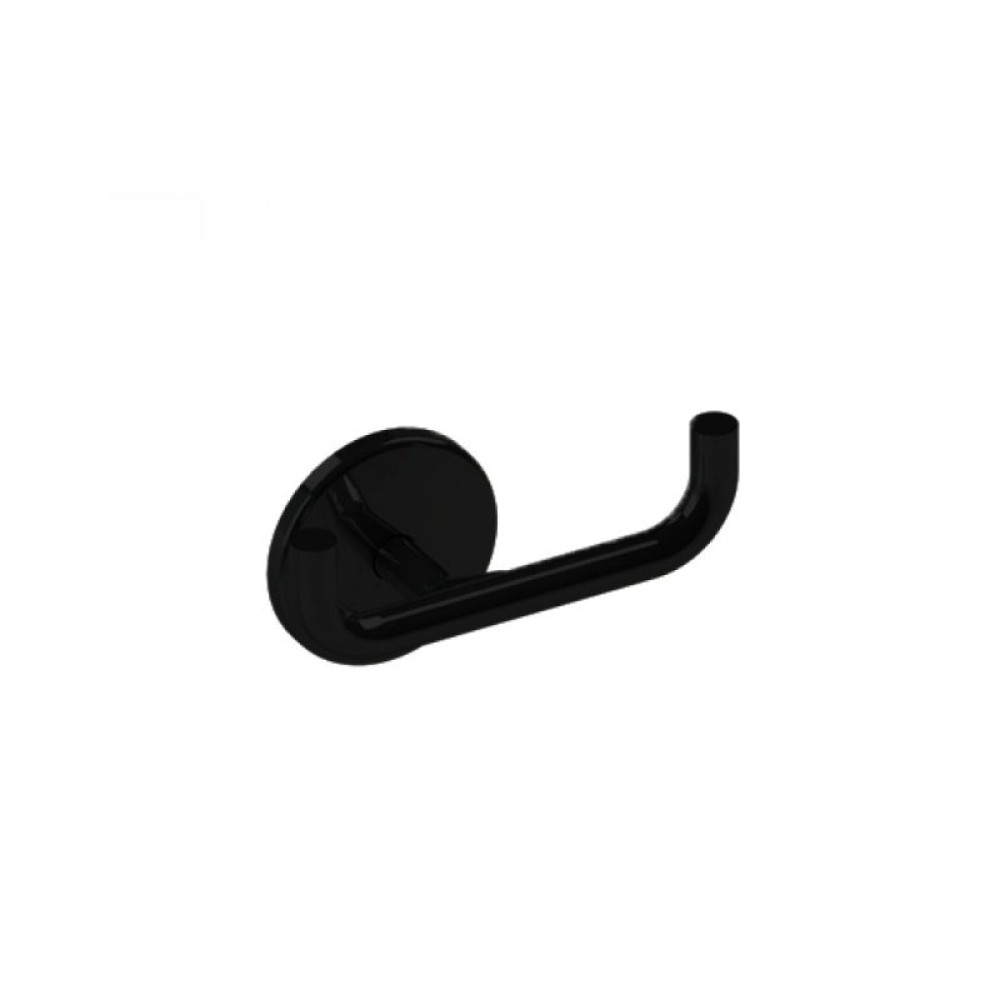 Cabide Duplo Preto Round Metalworks