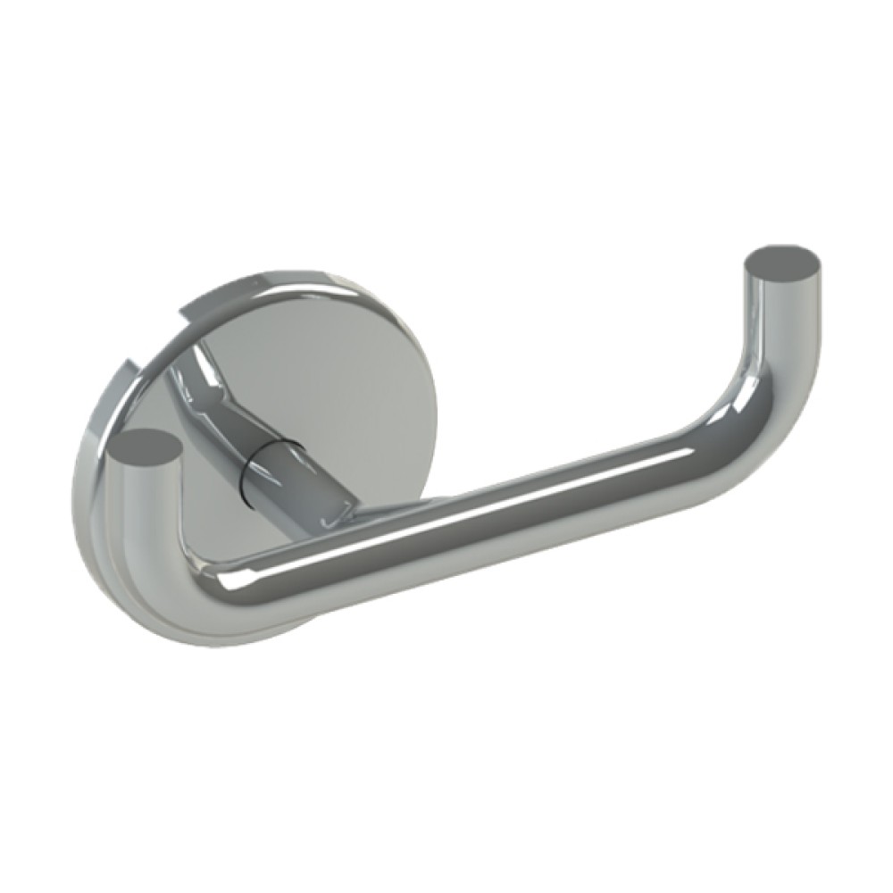 Cabide Duplo Round Metalworks Cromado
